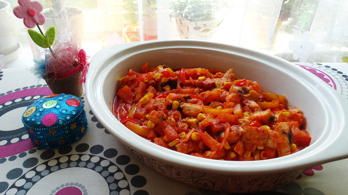 zdjęcie sałatki meksykańskiej