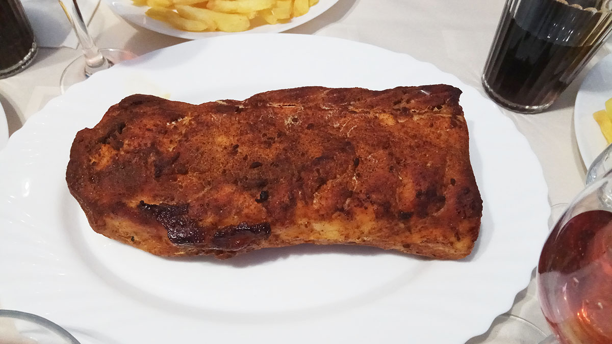 zdjęcie pieczonego schabu