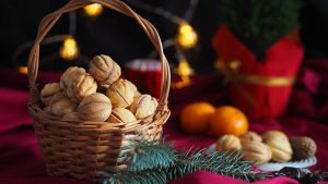 zdjęcie ciasteczek w kształcie orzeszków