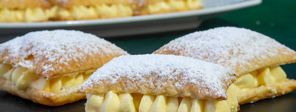 Ciasteczka z kremem budyniowym